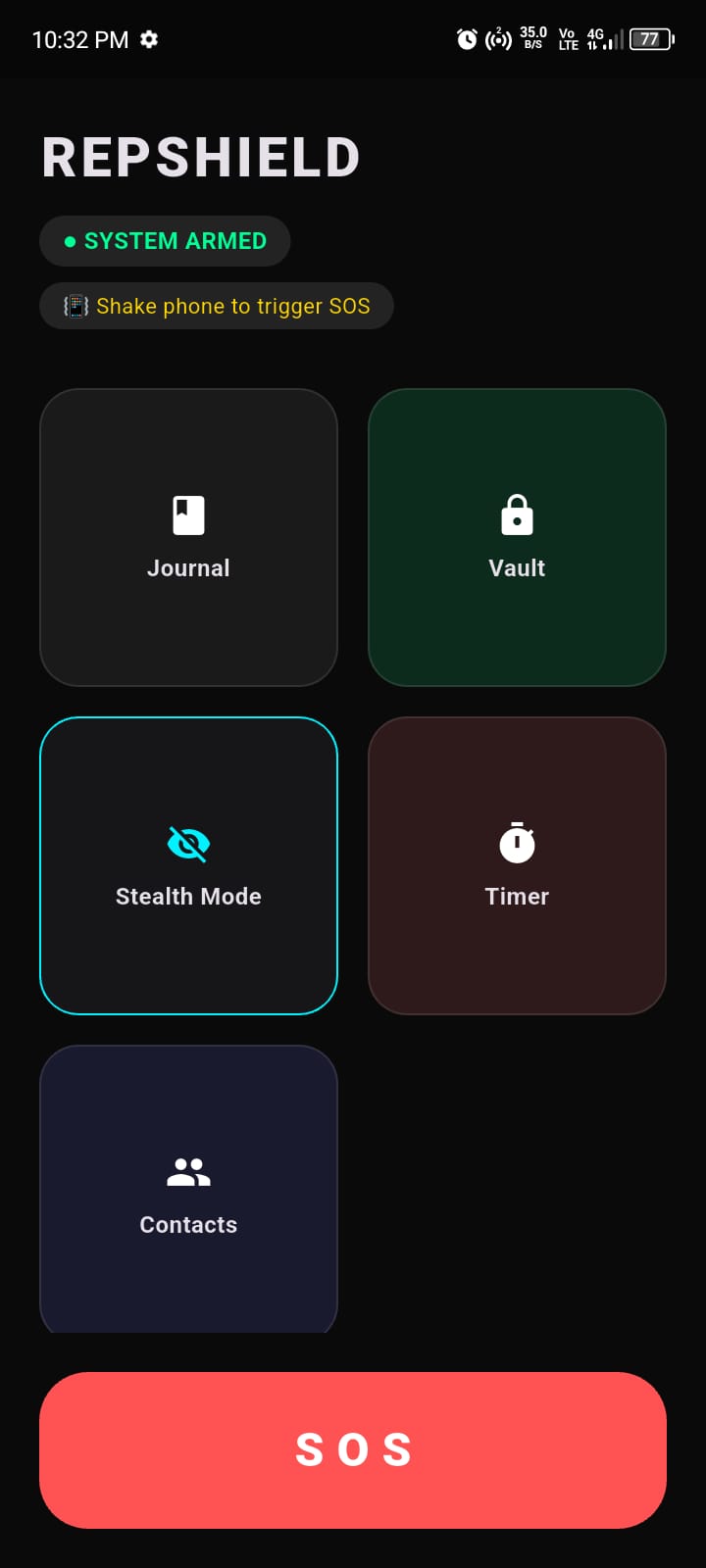 REPSHIELD screen